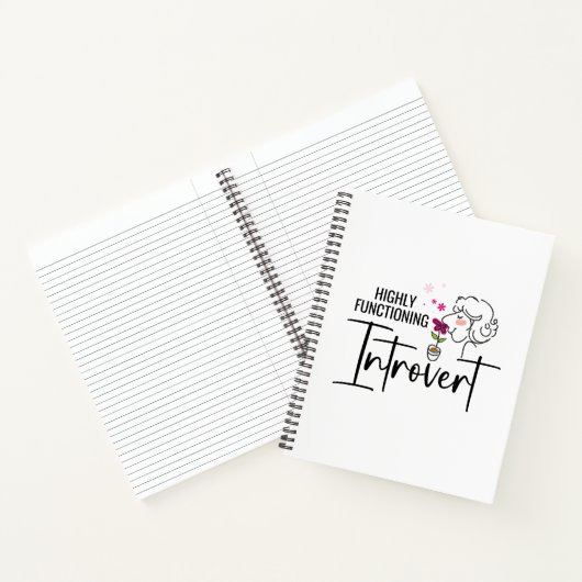 Zeer goed functionerend Introvert Notitieboek (Binnen)