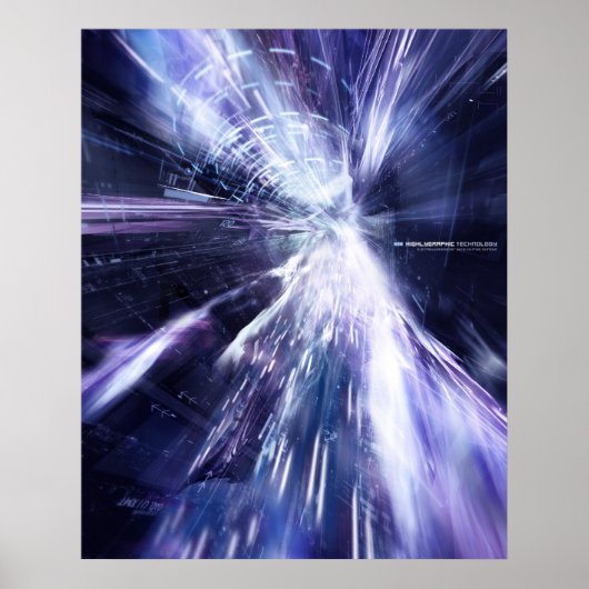 Zeer grafisch poster (Voorkant)