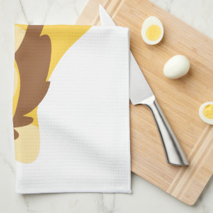 Zeer Hongaarse Cute Cartoon Lion Kitchen Towel Theedoek