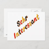 Zeer interessant briefkaart (Voorkant / Achterkant)