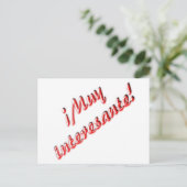 Zeer interessante kaart (Staand voorkant)