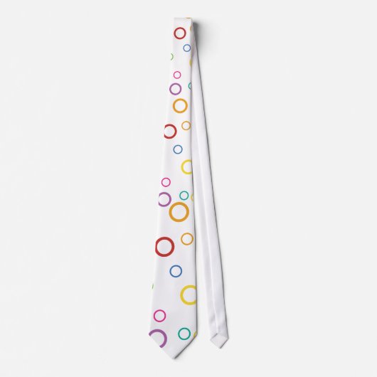 Zeer kleurrijk Eenvoudig Stropdas (Voorkant)