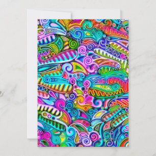 Zeer kleurrijke abstracte vormen art. 9
