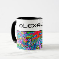 Zeer kleurrijke abstracte vormen art. 9