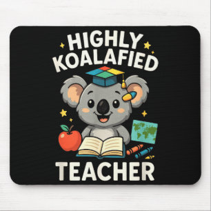 Zeer Koalafied Docent - Grappige Koala Beer  Muismat