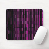 Zeer kool Modern Magenta Striped Muismat (Met muis)