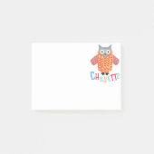 Zeer kool Owl French Pun Post-it® Notes (Voorkant)