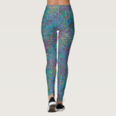 Zeer korrelige, zachte, ruwe textuur leggings (Achterkant)