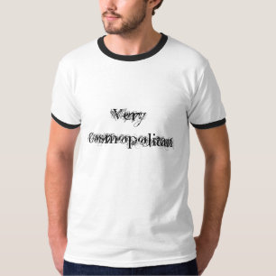 Zeer kosmopolitisch t-shirt