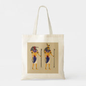 Zeer koude Egyptische Soldaat-Canvas tas (Achterkant)