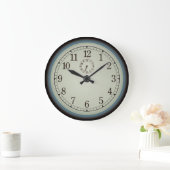 Zeer koude, oude wandklok grote klok (Huis)