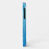 Zeer koude waterdruppels iPhone Case (Achterkant/links)