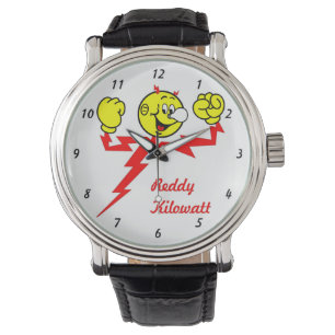 Zeer leuk Reddy Kilowatt polshorloge Horloge