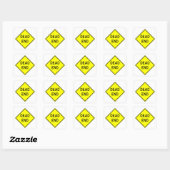 Zeer leuke Classic Dead End Teken Sticker Set (Vel)