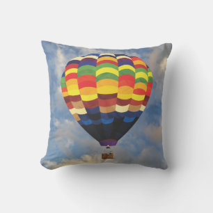 Zeer leuke hete luchtballon-werpkussen kussen