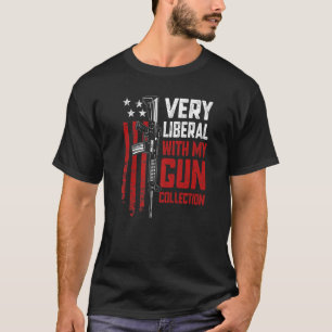 Zeer liberaal met mijn Pistool Collectie Pro Pisto T-shirt