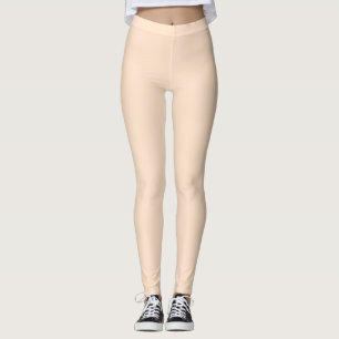 Zeer lichte kleur met huidtinten Neutraal Leggings