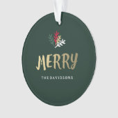 Zeer Merry Ornament (voorkant)