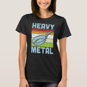  zeer metalen keuken kookkaas t-shirt