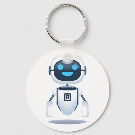 zeer moderne sleutelhanger voor robotontwerp (Voorkant)
