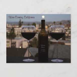 Zeer mooi wijnland Briefkaart! Briefkaart