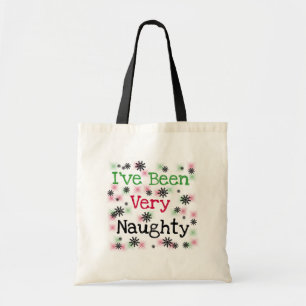 Zeer Naughty Holiday T-shirts en cadeautjes Tote Bag