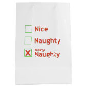 Zeer Naughty Medium Cadeauzakje (Achterkant)