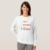 Zeer Naughty T-shirt (Voorkant volledig)