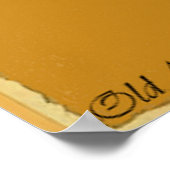 Zeer oude warmloperballonpotlood poster (Hoek)