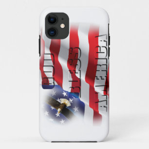 Zeer Patriottische G.B.A Opvliegende Adelaar iPhone 11 Hoesje