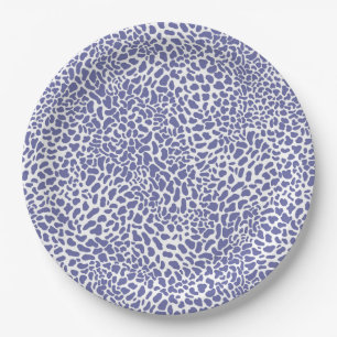 Zeer Peri Leopard Spot Patroon Papieren Bordje