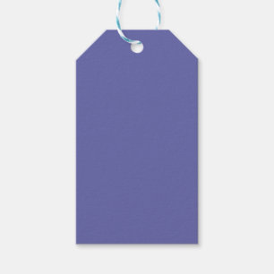 Zeer Peri Solid Color paarse blauwe periwinnares Cadeaulabel