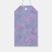 Zeer peri-Waterverf, Rozen, Tulpen CadeauLabels (Achterkant)