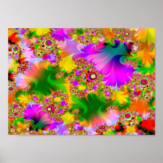 Zeer psychedelisch poster (Voorkant)