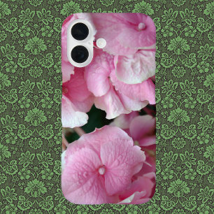 Zeer roze Hydrangea telefoonhoesje iPhone 16 Hoesje