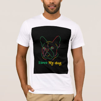 Zeer schattig hond T-shirt ontwerp