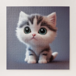 Zeer schattig kitten legpuzzel