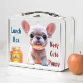 Zeer Schattigee Puppy Metal Lunchbox (In situ)