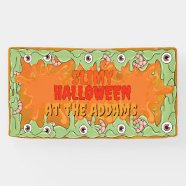Zeer slijmerige Halloween Banner