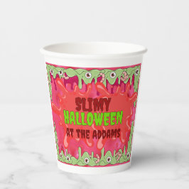 Zeer slijmerige Halloween Paper cup Papieren Bekers