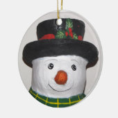 Zeer snel Snowman Ornament (Links)