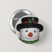 Zeer snelle Snowman Button (Voorkant /achterkant)