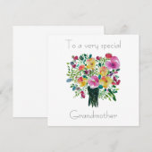 zeer speciale grootmoeder (Voorkant / Achterkant)