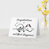 ** ZEER SPECIALE KOEPEL** OP DE KAART VOOR DE WEDD (Gele Bloem)