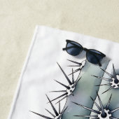 Zeer stekelige Cactus Beach Handdoek (In situ)