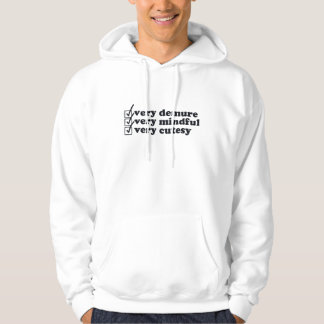Zeer streng hoodie