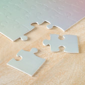 Zeer uitdagende regenbooggradiënt roze glitter legpuzzel (Zijkant)