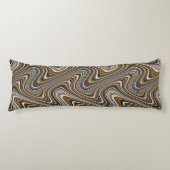 Zeer uniek Abstract patroon Lichaamskussen (Voorkant)