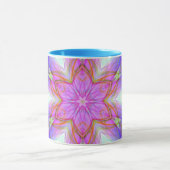 Zeer uniek cadeau, led-lichtpatroon mok (Midden)