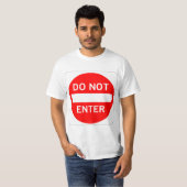 Zeer vun GA NIET Teken T-shirt IN (Voorkant volledig)